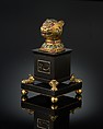 Finial from the Throne of Tipu Sultan, Gold; inlaid with diamonds, rubies, and emeralds; lac core